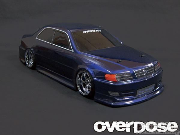 OVERDOSE OD1347 トヨタ JZX100 チェイサー クリアボディ：ラジコン