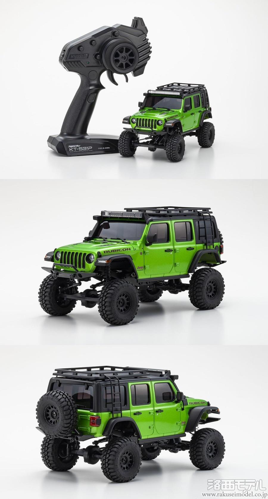 KYOSHO ミニッツ4×4 ジープラングラーモヒート カスタム済み 新発売の